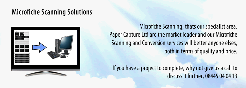 Paper Scanning Services